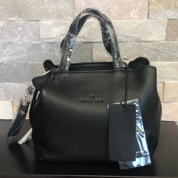 Celine Dion Mini Mezzo Leather Satchel - Picture 4 of 10